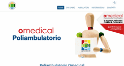 Desktop Screenshot of omedical.it